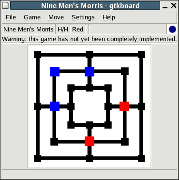 Nine Men's Morris screenshot